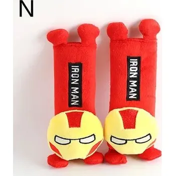 Měkký stitch kryt na bezpečnostní pás | autopříslušenství, dětská ochrana - 6 , jeden pár (2 ks)