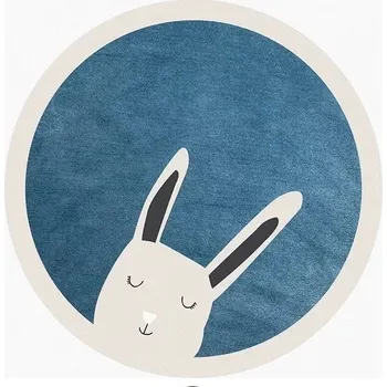 Koberec Měkký kulatý dětský koberec s potiskem | bytový textil - B. , Průměr 160 cm