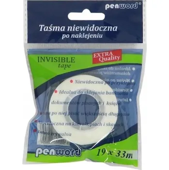 Lepicí páska Neviditelná páska INVISIBLE 19 magic TRANSPARENTNÍ