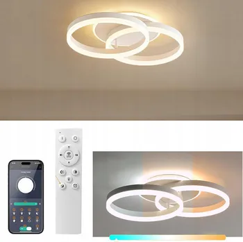Lampa stropní svítidlo LED 30W stmívací 2-prstová + Dálkový Ovladač Aplikace