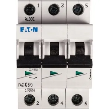 Jistič Jistič Eaton 400 V IP20 6 A