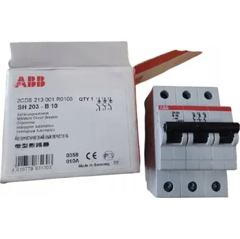 vypínač ABB 2CDS213001R0105 nadproudový vypínač HOME SH203-B10