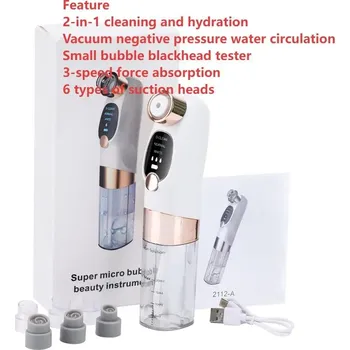 Elektrický čistič pleti Odstraňovač černých teček s vakuovým sáním | čistič pórů, přístroj na akné - Typ A