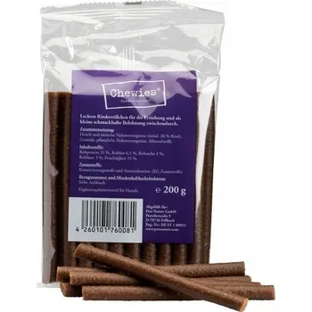 Pamlsek pro psa Chewies Hovězí rolky 200 g
