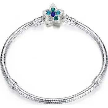 Náramek Stříbrný hadí náramek unisex 3mm | náramek, šperk - 015 , 19cm