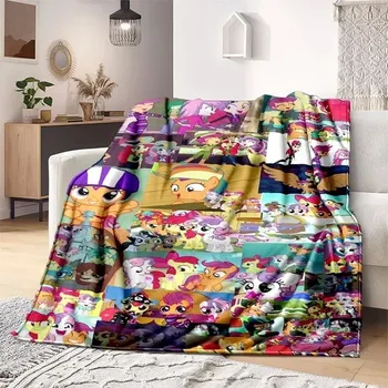 Dětská deka My little pony deka pro děti | teplá deka, dětská přikrývka - 7 , 80x120cm