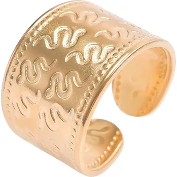 Prsten Elegantní&nbsp;prsten z oceli | šperk - J144-G