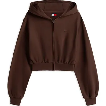 Dámská móda Mikina Tommy Jeans Rich Brown 1199499 8 (XS)