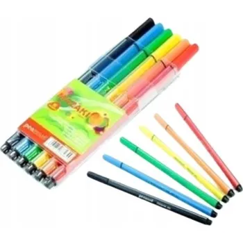 Ergonomické trojúhelníkové Popisovače Penword , 6 barev