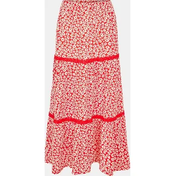 Dámská sukně Threadbare Red 1118635 16 (XL)