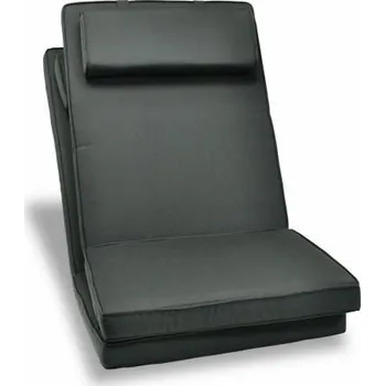 Podsedák Divero 40752 Sada 2x polstrování na židli - antracit