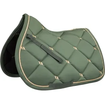 Podsedlová dečka BACK ON TRACK Nights Collection - olivově zelená, VS/FULL