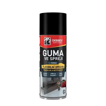Barva ve spreji Den Braven Guma ve spreji 400 ml