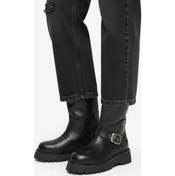 Dámské kozačky G-Star Raw Polokozačky EO-BAHAR Černá 38