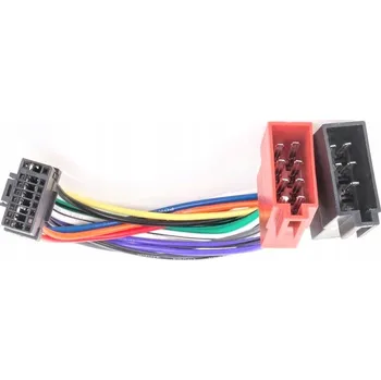 Autorádio ISO KONEKTOR pro autorádio ALPINE 7854, černý, 16PIN