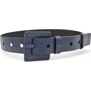 Opasek Modrý dámský pásek z pravé kůže-Forma