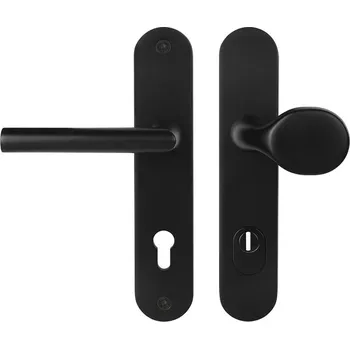 Dveřní kování MP kování Bezpečnostní kování MP-kování SECURO A01 PLUS - SO M1 FAVORIT černá Rozteč: 92