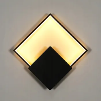 Nástěnné svítidlo Nástěnné svítidlo Comely černé, integrovaný LED zdroj 21 W