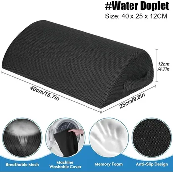 Podložka pod nohu Ergonomická opěrka nohou pod stůl | podložka - Kapka vody