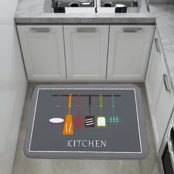 Koberec Kuchyňský protiskluzový dekorativní koberec | běhoun - CSJR3 , 50x80 a 50x160