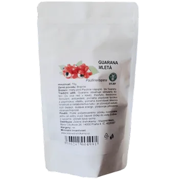 Guarana jemně mletá 70g Zelené Drahokamy