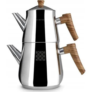 Konvice na čaj Konvice tradiční ocelová Serenk 1,6 l stříbrná