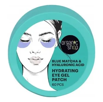 Obraz ORGANIK SHOP Gelové náplasti pod oči s matcha a kyselinou hyaluronovou 60 ks