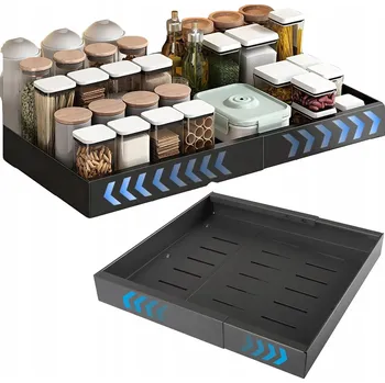 Kuchyňská skříňka Šuplík, výsuvné police pro kuchyňské skříňky z uhlíkové oceli