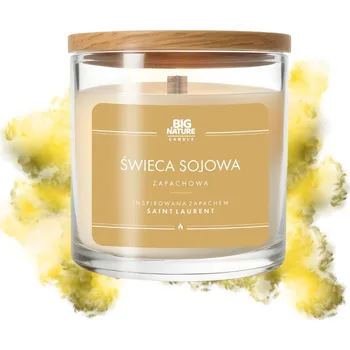 Svíčka Sójová vonná svíčka Saint Laurent Big Nature