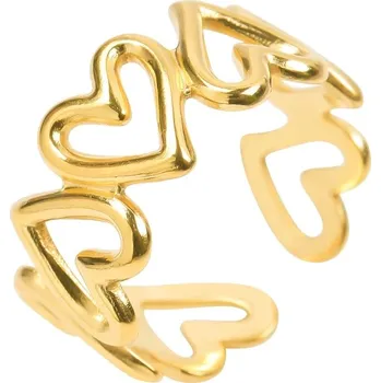 Prsten Elegantní&nbsp;prsten z oceli | šperk - J189-G