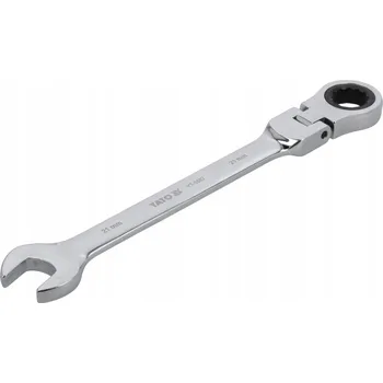 Klíč Očkoplochý klíč Yato 21 mm s ráčnou, ocel chrom-vanadiová