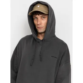 Pánská mikina Carhartt WIP Benton HD (graphite/garment dyed) XL, šedá