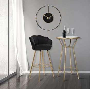 Barový stolek Designový barový stůl Barnaby 60 cm zlatý