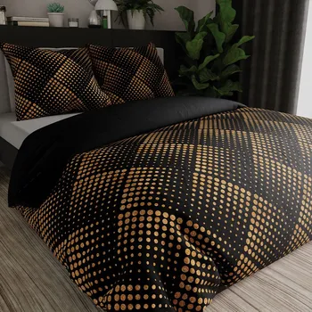 Povlečení Ložní prádlo z bavlny a saténu 220x200cm LUXE