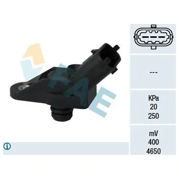 Čidlo automobilu Senzor tlaku sacího potrubí FAE 15057