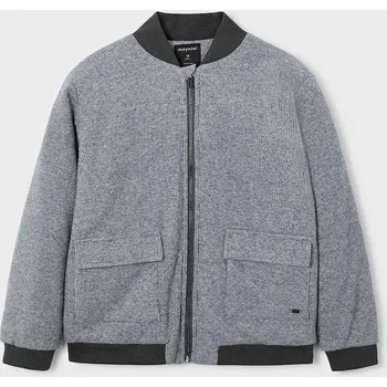 Dětská bomber bunda Mayoral šedá barva, 4415 4415.5H.Mini.9BYA 90X, vel. 98