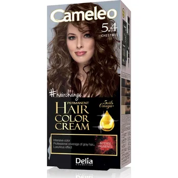 CAMELEO Omega + Barva na vlasy 5.4 - kaštan 50ml