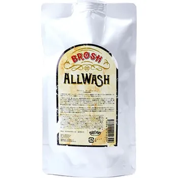 Mýdlo Mycí gel na vlasy, tvář a tělo BROSH All wash 3 in 1 Hair, Face & Body - Wood seed Refill 380 ml