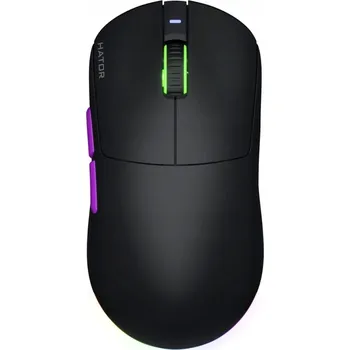 Myš HATOR Quasar 3 ULTRA 8K, bezdrátová HTM770, černá