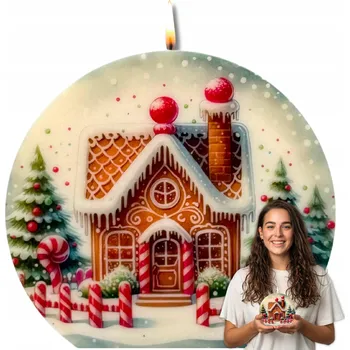 Svíčka Dekorativní sójová svíčka bez vůně Corina Candles 1 ks