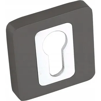 Dveřní kování Interiérová klika Kuchinox Krátká, Čtvercová rozeta, Rozeta pro vložku