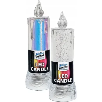 Svíčka ELEKTRICKÁ LED SVÍČKA NÁPLŇ DO HŘBITOVNÍCH SVÍČEK SVÍČKA NA BATERIE AA