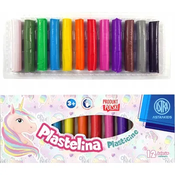 Modelovací hmota Plastelína Astra 12 ks