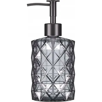 Dávkovač mýdla Dávkovač mýdla Skleněný 330 ml do kuchyně koupelny Barva Černá matná