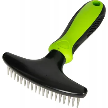 Kartáč pro zvířata CHICO Hřeben - vyčesávací hrablo pro dlouhosrsté psy, 11 cm
