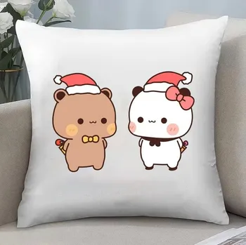 Povlak na dekorativní polštářek Vánoční povlak Bubu Dudu na polštář 45x45 | bytový textil - 1 , 45x45cm