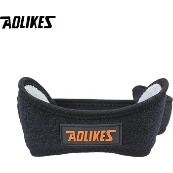 Nastavitelná sportovní bandáž na koleno Aolikes | bandáž, ortéza - 7918 Černá