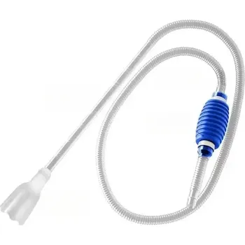 Akvarijní vysavač s ruční pumpa | čistič akvária - Modrá-1,5M