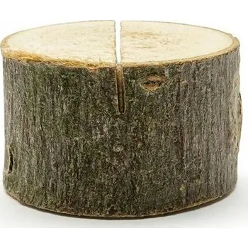 Obraz Dřevěné stojánky na vizitky, jmenovky na svatbu