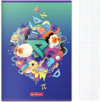 Sešit A4 s mřížkou Herlitz, 60 listů